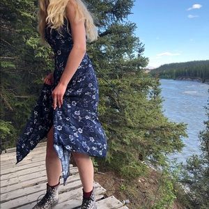 Vintage button down dress